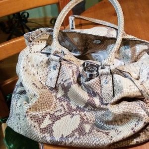 Michael Kors snakeskin bag